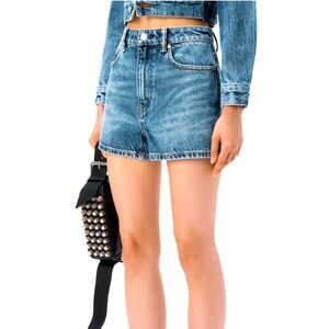 Alexander Wang shorty high-rise shorts